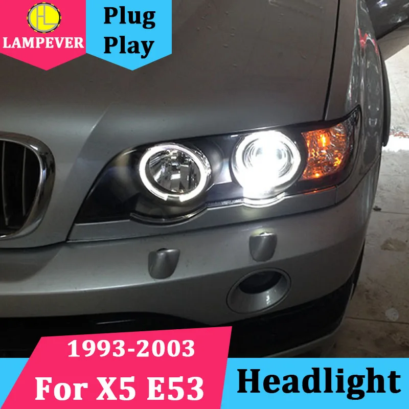 Lampever автомобиля Стиль Год 1999 2003 Для BMW E53 X5 головной светильник с холодным катодом