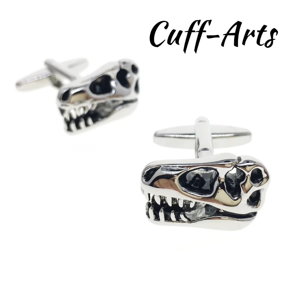 Запонки для мужчин T Rex запонки в форме головы подарки рубашка Bijoux Homme Bouton De Manchette