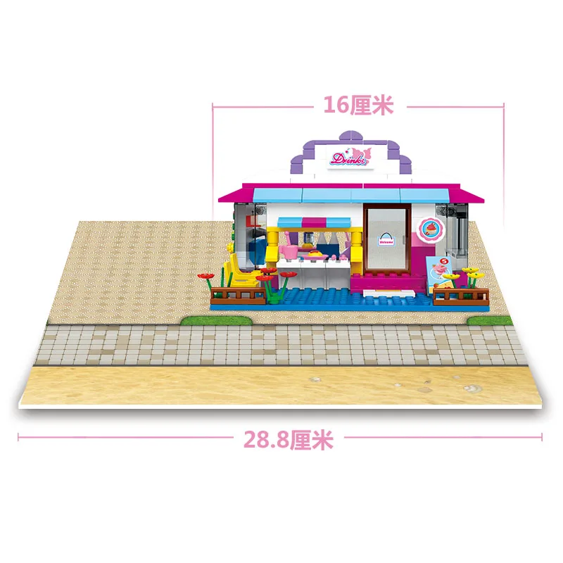 Sluban модели Здание игрушка Совместимость с LEGO Лего Legos Конструктор B0528 226 блок