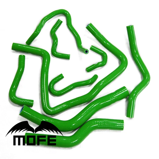 MOFE 9 шт. оригинальный логотип хладагента силиконовый шланг для автомобиля