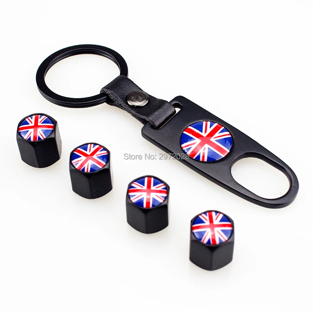 4 x стайлинга автомобилей Нержавеющая сталь из цинкового сплава колесный вентиля