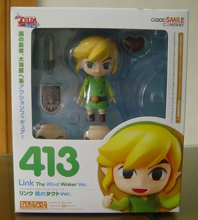 413 With Box Nendoroid дыхание диких мажоры маска модель игрушки ПВХ фигурка ссылка Nendoroid Figma игрушка кукла - Цвет: 413 With Box