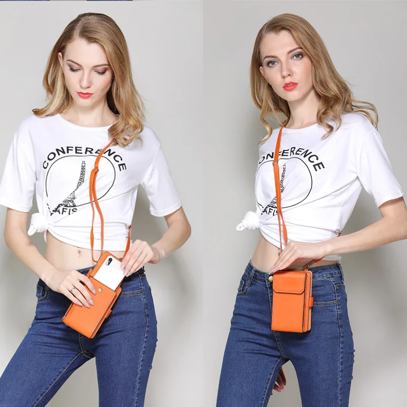 

Crossbody Cell Phone Wallet Case Universal phone Cover For xiaomi iPhone XS MAX X 8 7 6 6s Plus Case Card Slot Handbag Purse