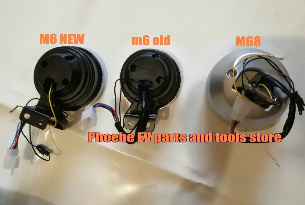 ЖК-дисплей+ Спидометр+ одометр+ 48v60v72v аккумулятора светильник индикатор для Электрический трехколесный скутер speedview Электрический велосипед комплектующие для самостоятельной сборки