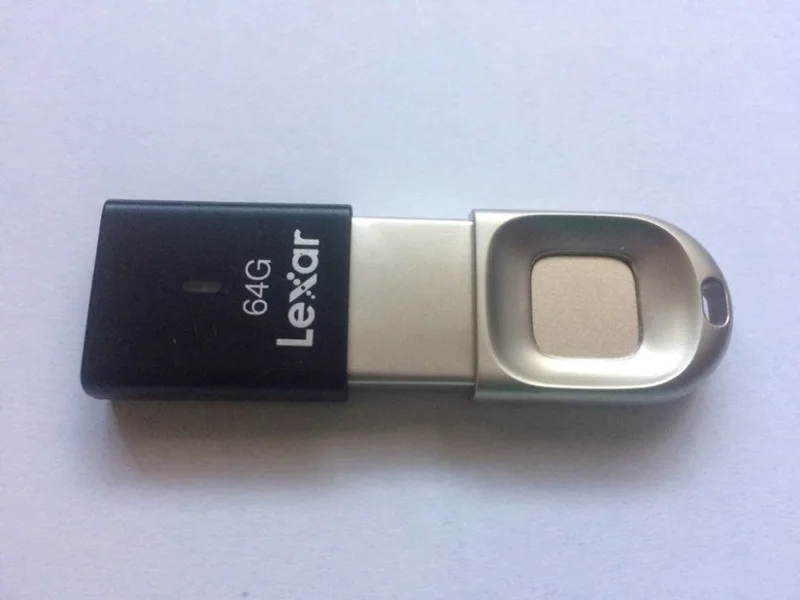 Lexar флеш-накопитель usb 3,0 64 Гб Распознавание отпечатков пальцев Флешка animado Memory stick F35 Флешка memoria cle usb диск на ключ