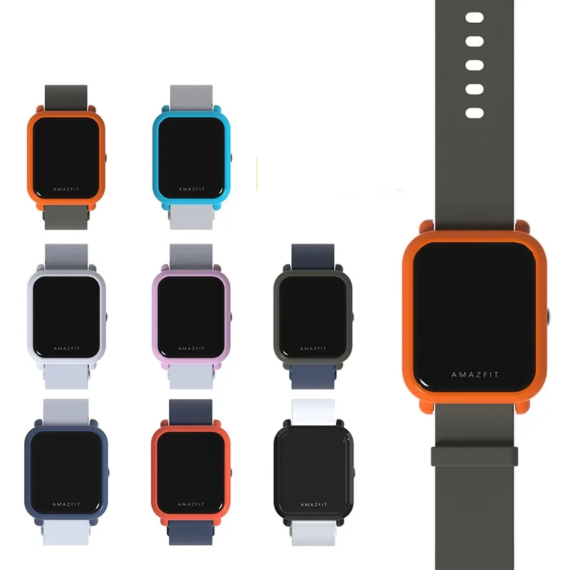 Ремешок для часов 20 мм из мягкого силикона Xiaomi Huami Amazfit Bip защитный чехол