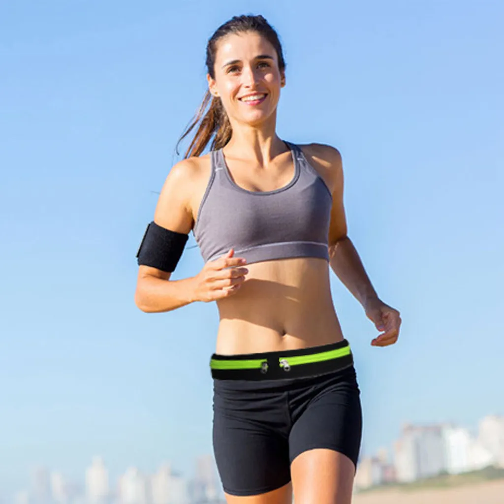 2019 поясная сумка для мужчин и женщин Модный водонепроницаемый ремень с двойным