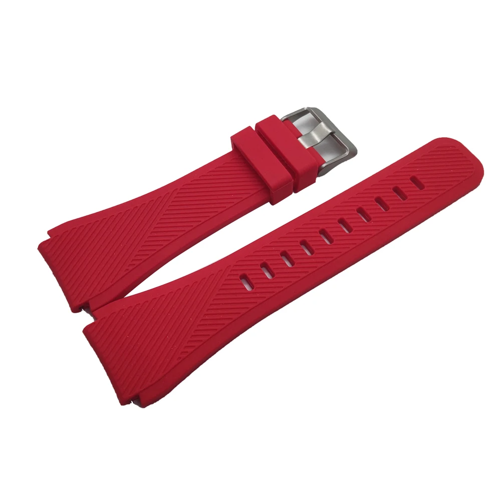 5 Силиконовый браслет для Xiaomi Huami Amazfit Bip Stratos 2/2 S TEMPO Watch Band для samsung gear S3 S2 браслет ремень - Цвет: 5