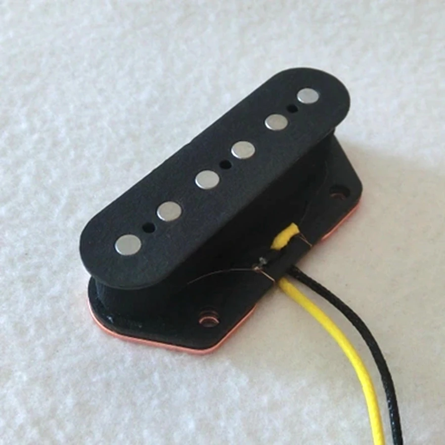 Donlis электрогитара diy части черный цвет alnico 5 TL мост гитары Пикап для tele гитары s с тканевыми проводами