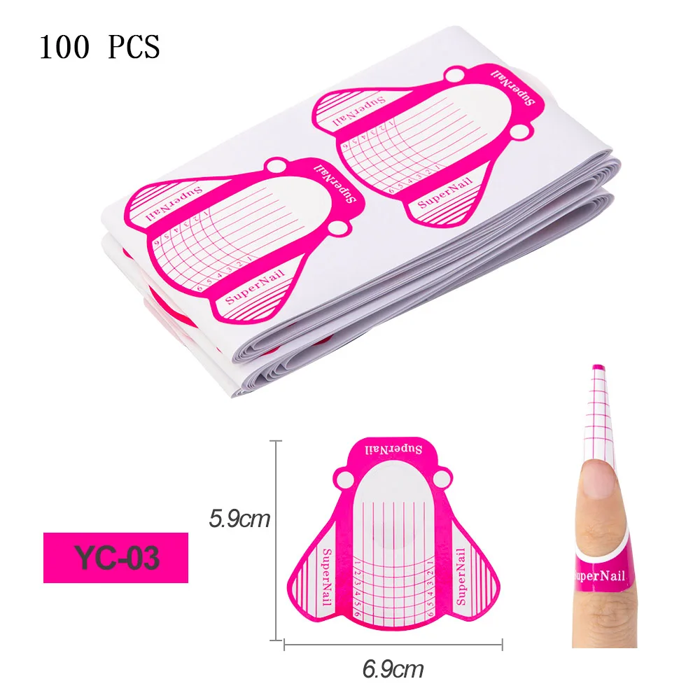 100 pcs pink 10 шт./компл. русский C Кривая Nail щипать клипы акриловых ногтей Пинчер клипы нескольких Функция инструмент для дизайна ногтей Аксессуары для маникюра - Цвет: 100 pcs pink