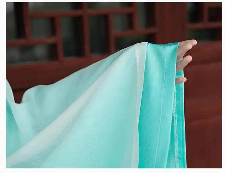 Высококачественное китайское элегантное платье принцессы ханьфу с длинным