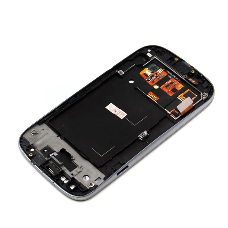 ЖК дисплей с дигитайзером на Samsung Galaxy S3 сенсорный экран рамкой в сборе для i9300