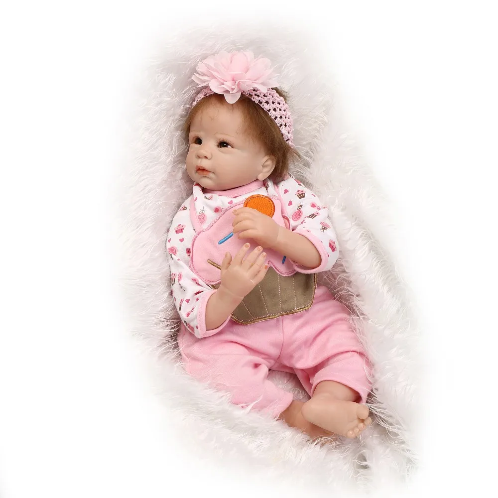 NPK 22 infreborn Baby Doll мягкая силиконовая кукла Vinly детские игрушки Playmate Очаровательная
