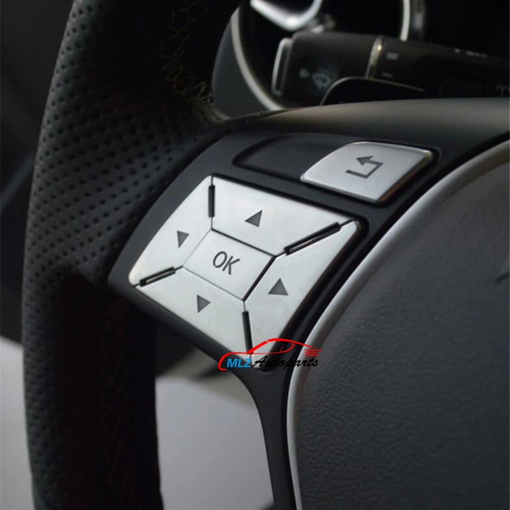 Рулевое Колесо Ручка панели переключатель накладка Стикеры 12P для Mercedes Benz SLK