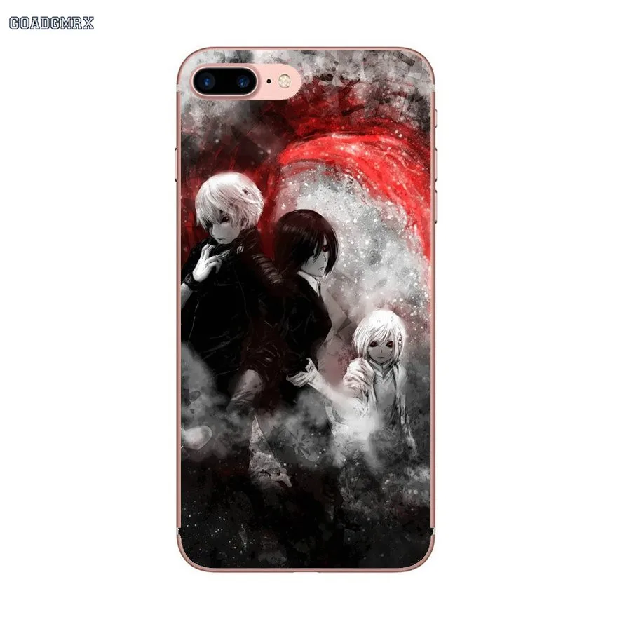 Прозрачный чехол из ТПУ Tokyo Ghouls Anime для Huawei Honor 6 Play 4C 5C 5 7X 8 9 Lite 5A 6A 6C Pro Y3 Y5 Y6 II Mate 7