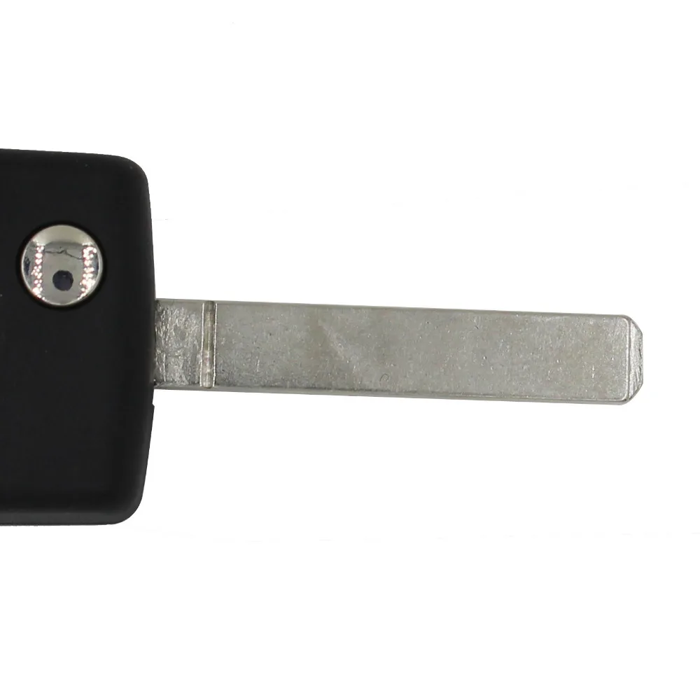 KEYYOU 3 кнопки дистанционного откидного складного необработанного ключа оболочка