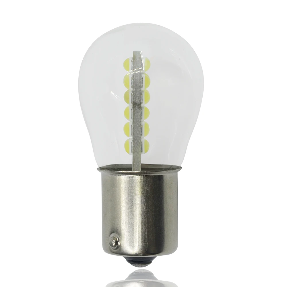 Дневный ходовой светильник 1 шт. S25 1156 P21W BA15S BAY15D P27W 1157 3030 18SMD|Сигнальная лампа| |