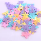 10 г разноцветные блестки в виде бабочек и блесток для сумок, аксессуары для шитья CP0804