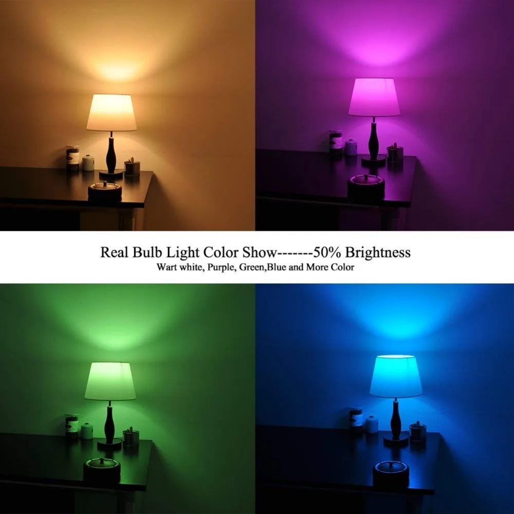 BB динамик Светодиодная лампа Rgb Wifi умная E27/220 В лампа/Wifi/Alexa/Google Home App дистанционное