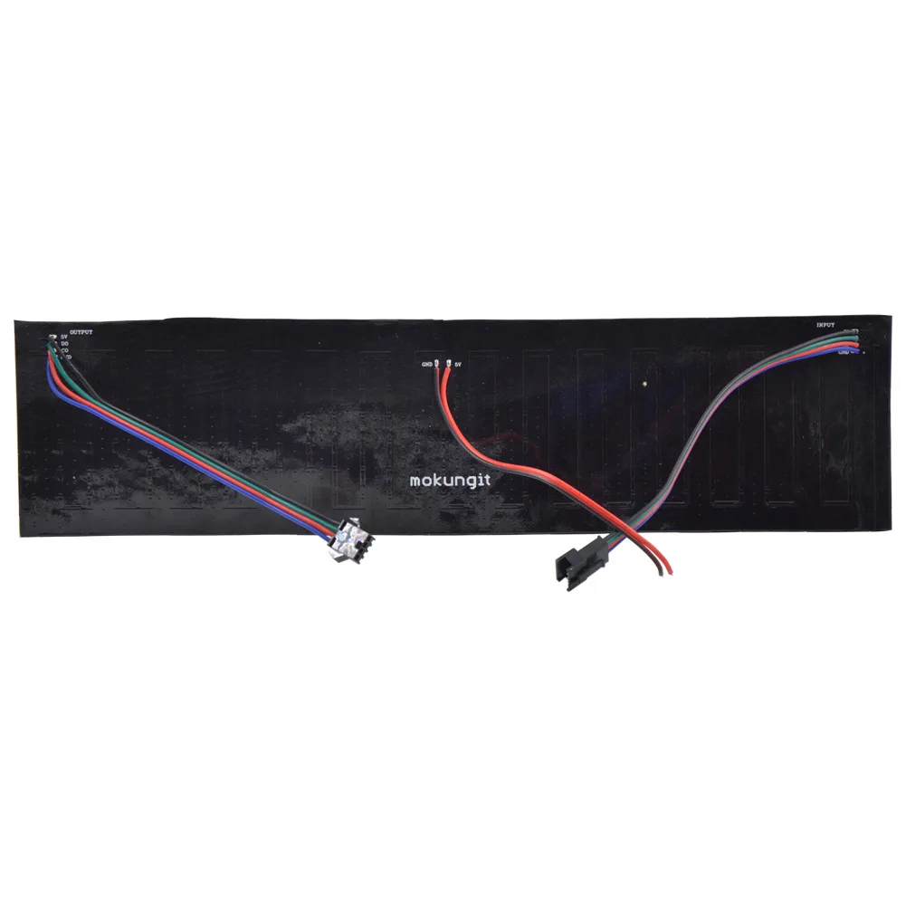 8*32 светодиодный матричный пиксельный экран SK6812 WS2812B встроенный IC 256 пикселей