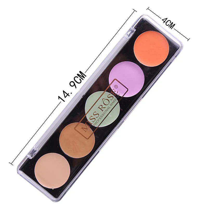 Профессиональный корректор палитры 5 цветов основа под макияж лица крем