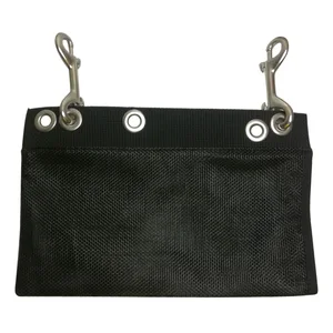 Подводное плавание с аквалангом, сверхпрочная сумка для маркеров SMB, сетчатый карман для хранения для дайвинга, морской, лодки, байдарки, каноэ, с 2 крючками Smap