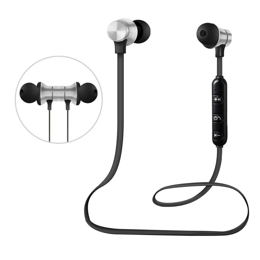 XT11 Новые беспроводные Bluetooth наушники стерео гарнитура спортивные магнитные с