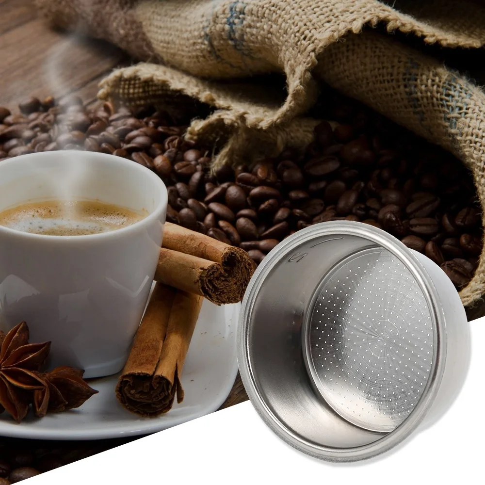 Многоразовая кофейная капсула из нержавеющей стали для кофемашин Nespresso