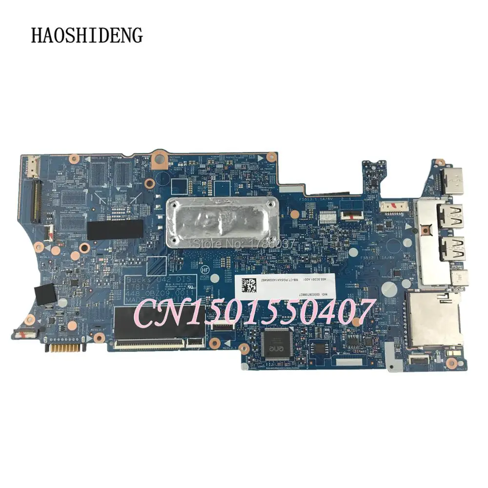 HAOSHIDENG для hp X360 14M-BA Материнская плата ноутбука 939383-601 448.0BZ09.0011 DDR4 с i5-8250U полностью протестирована