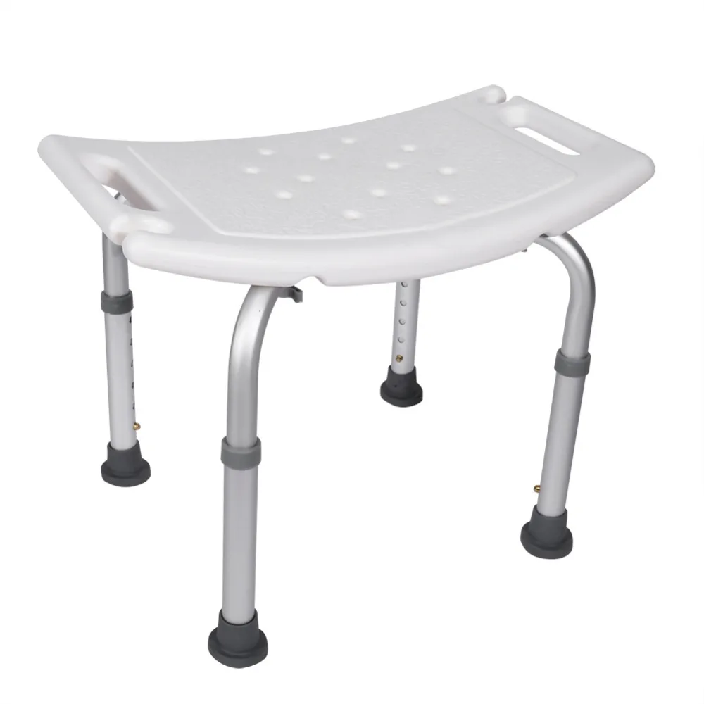 Стул для душа прямоугольный стул ванной без спинки кресло легкое регулируемое