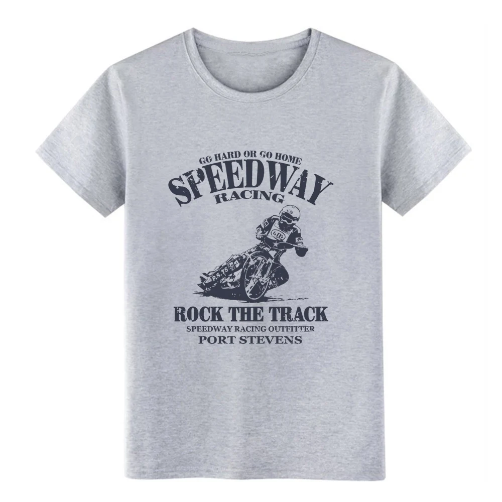 Мужская футболка с коротким рукавом speedway racing трикотажная круглым вырезом новая