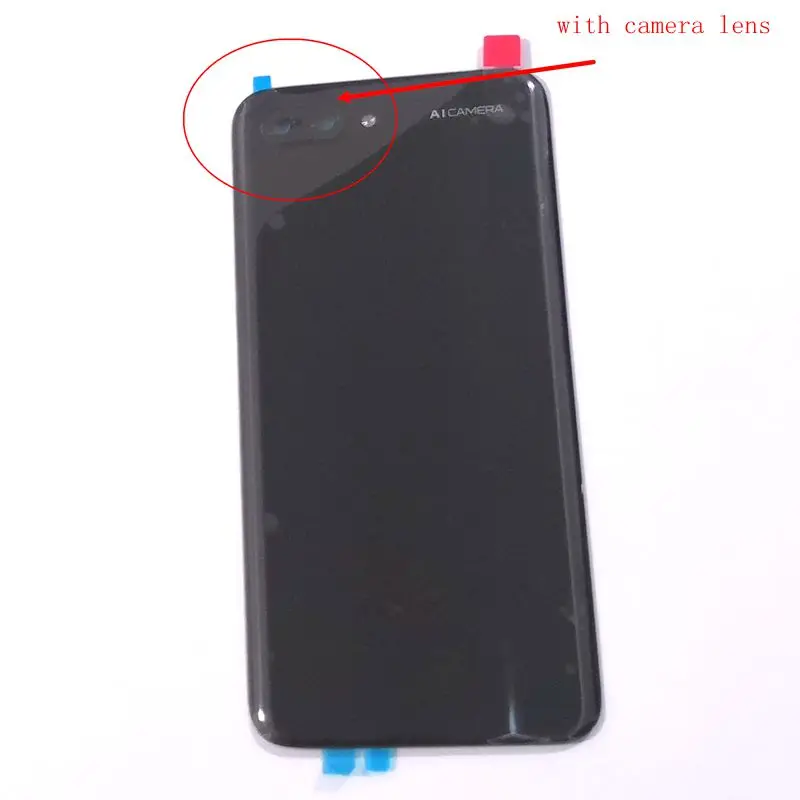 Оригинальное стекло для huawei honor 10 крышка батареи Задняя Дверь Корпус для honor 10 задняя крышка рамка запасные части с объективом камеры