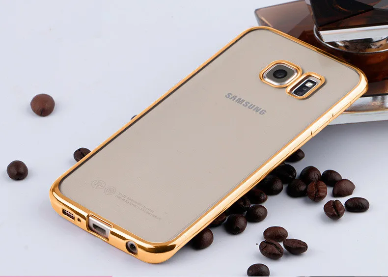 Роскошный чехол из ТПУ для SAMSUNG Galaxy S5 S6 S7 edge Note 4 5 защитный Note5 Note4 | Мобильные