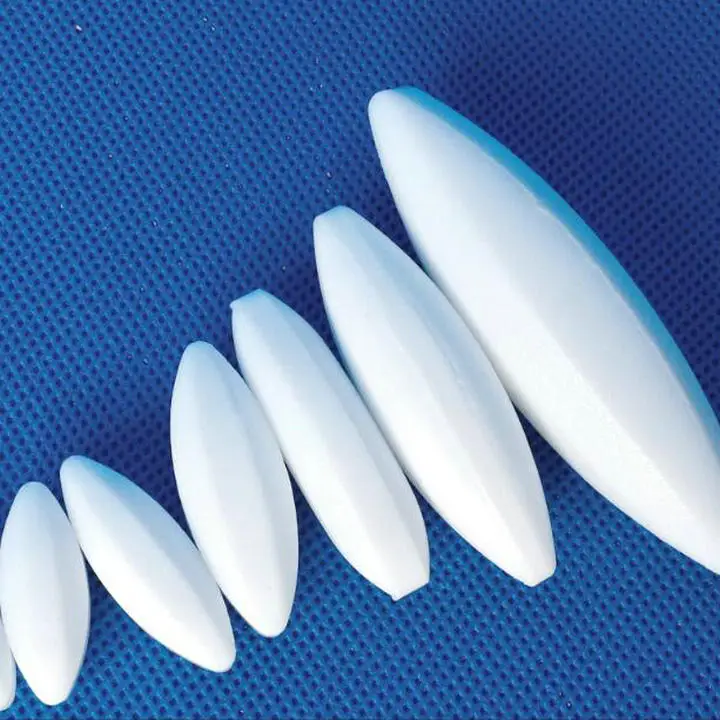 10 шт./лот длина 5 мм 70 PTFE тип оливкового типа магнитная мешалка для лабораторных