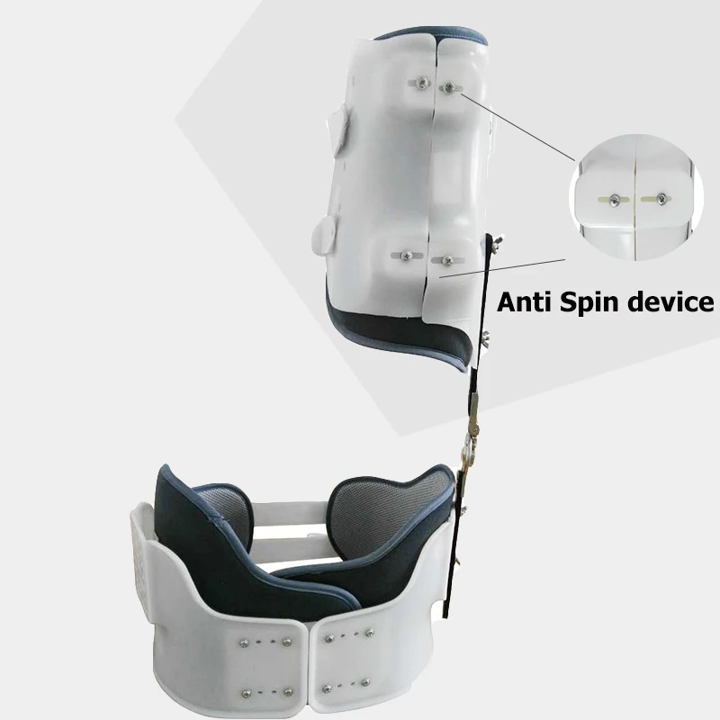 Фиксация ортеза на талию регулируемые скобы для ног (левое/правое) | Красота и