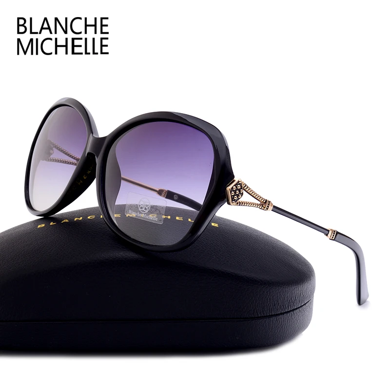 Солнечные очки Blanche Michelle поляризационные UV400 женские брендовые дизайнерские