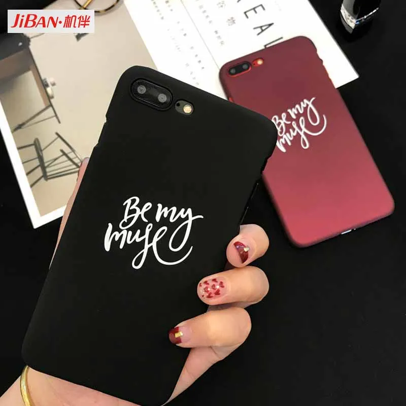 JIBAN Телефон чехол для iPhone 6 роскошный быть мой Muse Мобильный телефон сумка плюс S 8 7