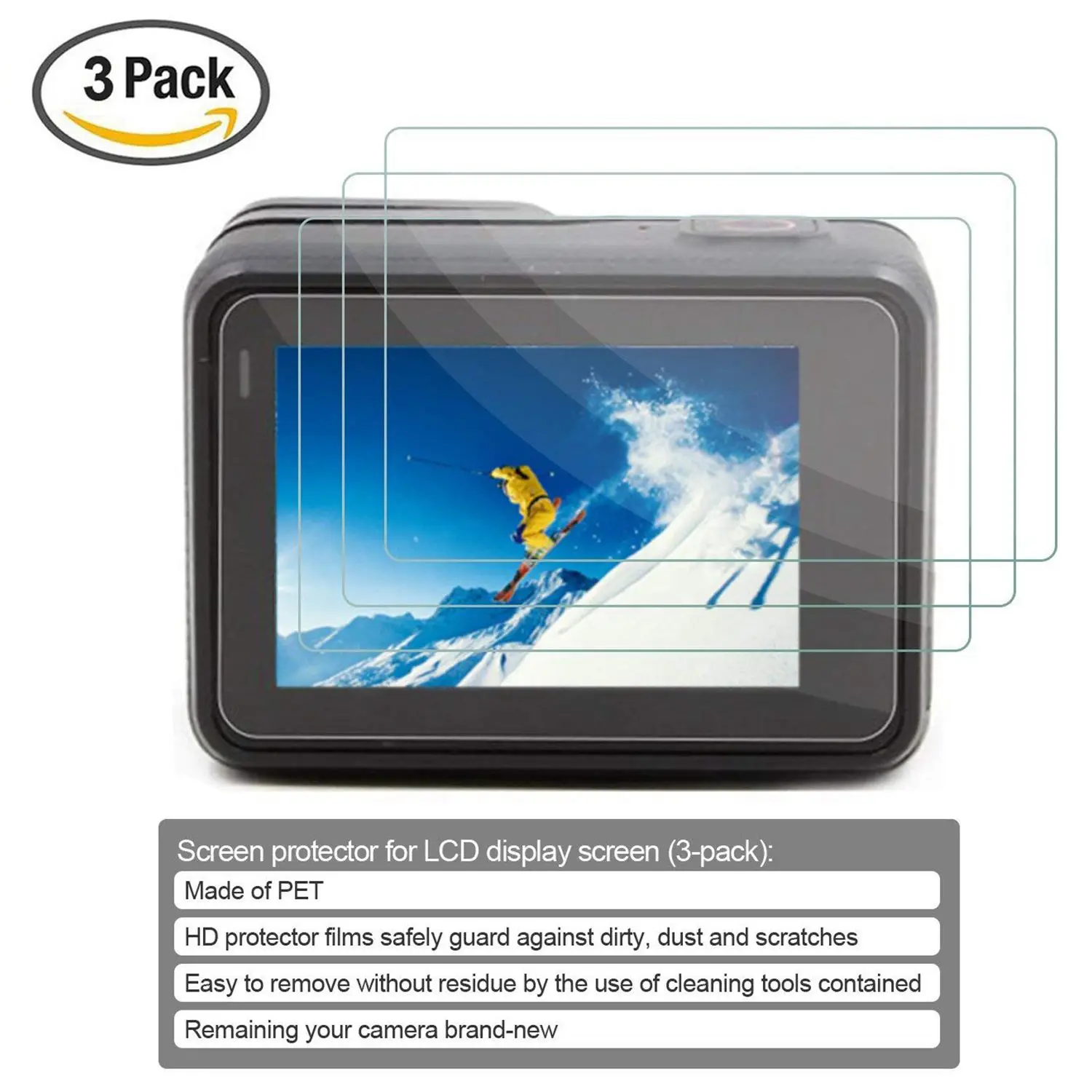 Аксессуары для GoPro Hero HD (2018) /6/5 черный Стартовый Набор Дорожный Чехол + чехол