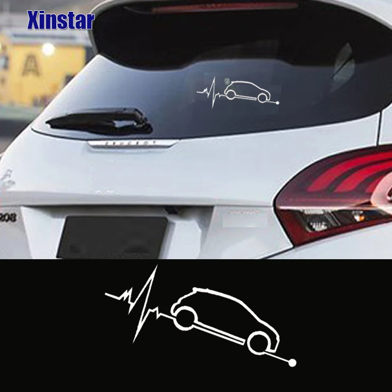 2 шт. наклейки на окна автомобиля для Peugeot 208|Наклейки автомобиль| |