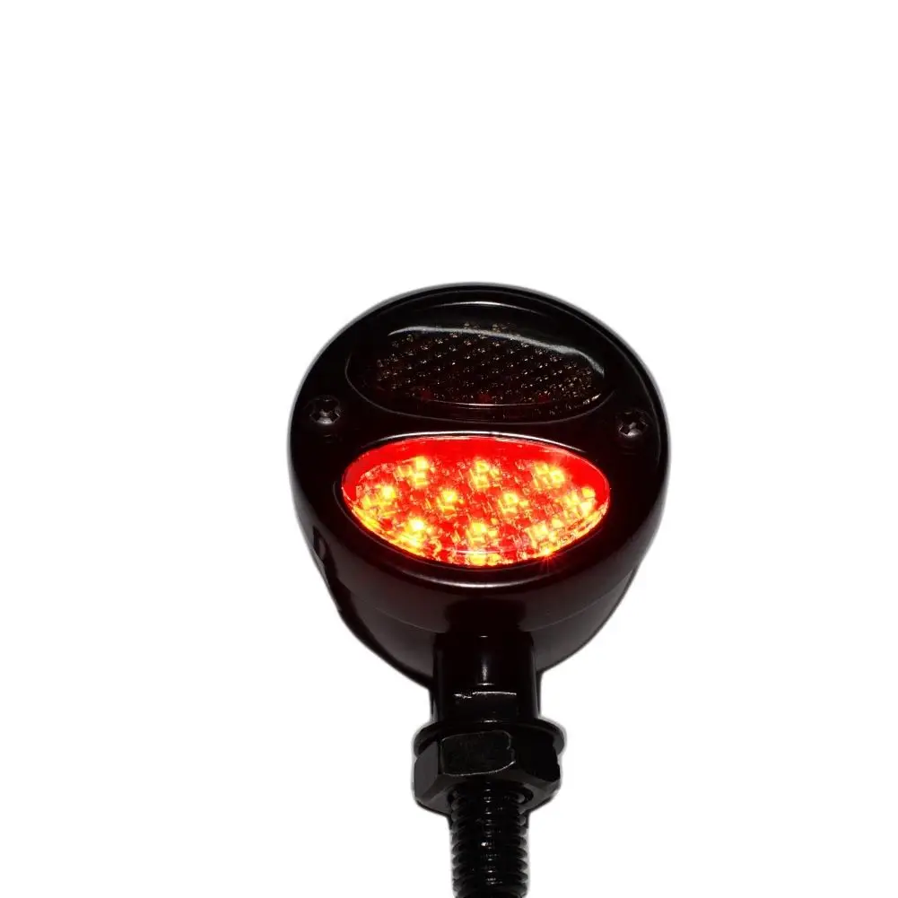 JXLCLYL красный + желтый светодиодный 12V мотоциклов пуля поворотные сигналы