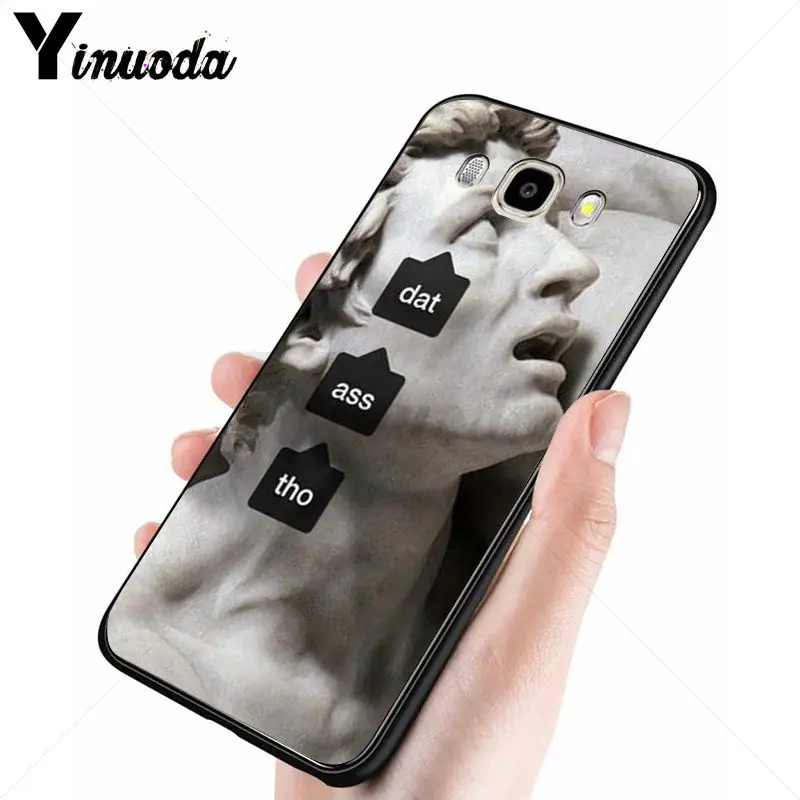 Yinuoda Альтернативная статуя арт Давид Дизайн чехол для телефона Samsung Galaxy j6plus j7 prime j8