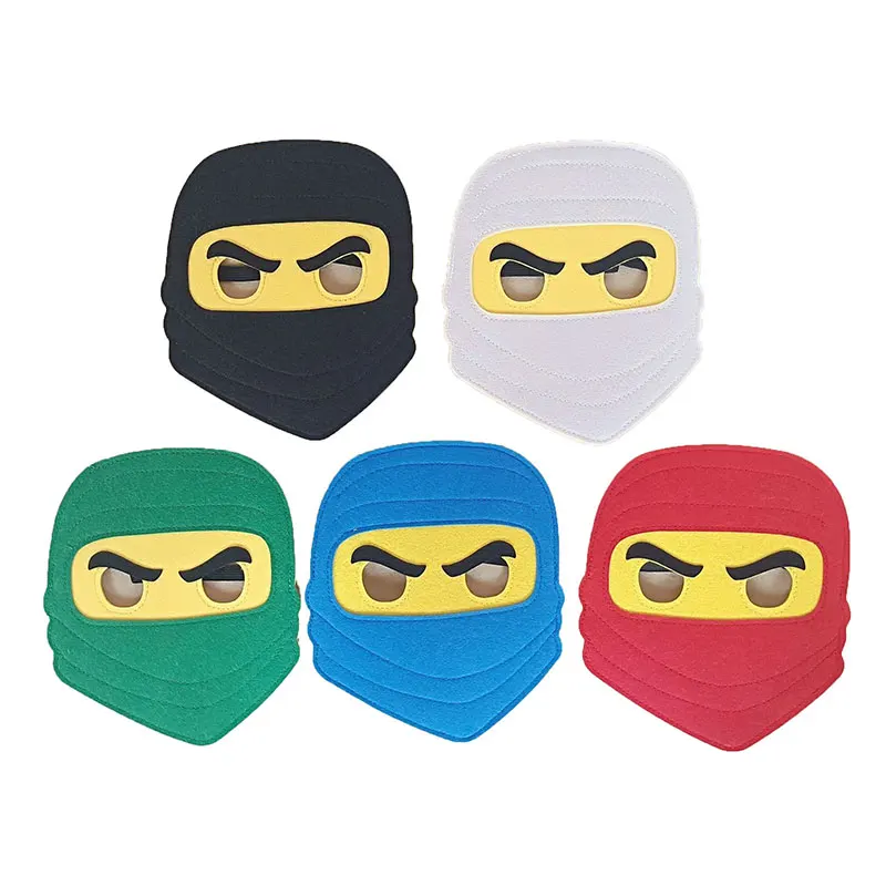 Legoing Ninjagoing шляпы для вечеринки по случаю Дня Рождения Маска Украшения мальчик и