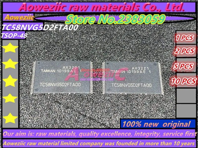

Aoweziic 100% Новый оригинальный TC58NVG5D2FTA00 4 Гб карта памяти