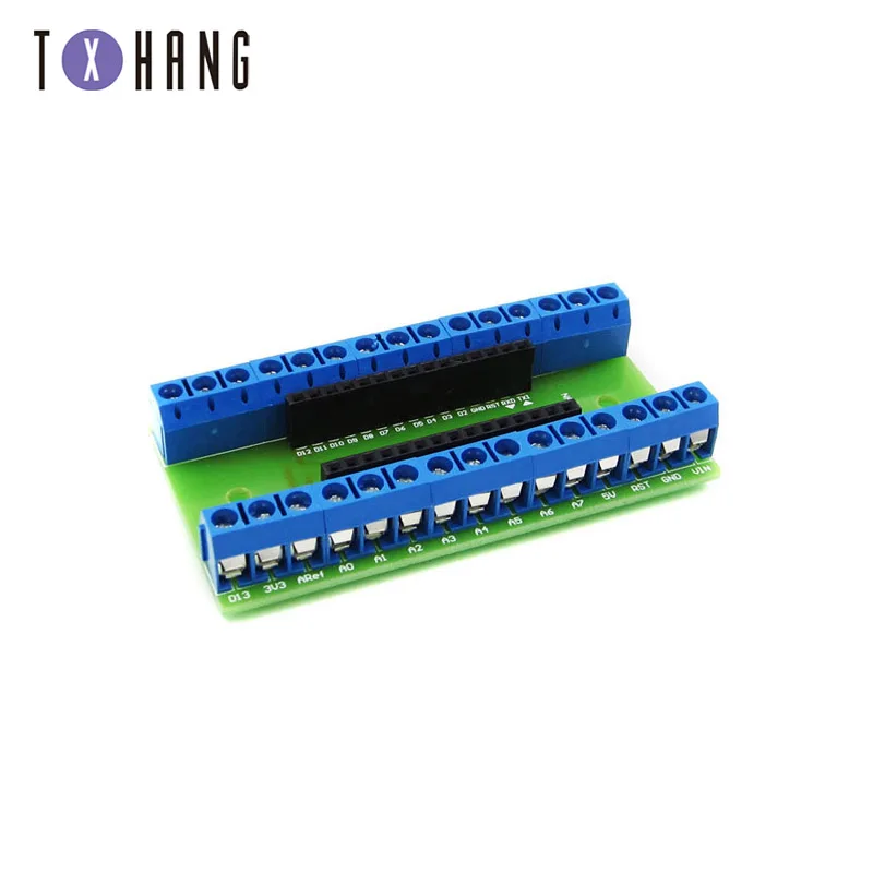 ATMEGA328P нано IO щит и UNO многоцелевой Плата расширения для Arduino NANO 3 0 CH340