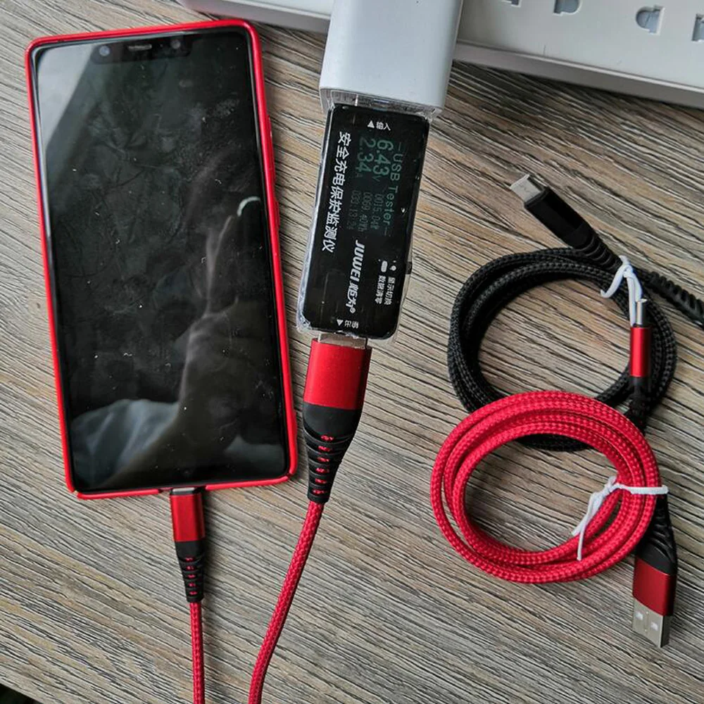 Микро кабель USB Type C для xiaomi redmi note 7 Быстрая зарядка Samsung Galaxy S9 S8 Plus|Зарядные