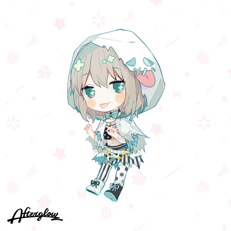 Аниме игра BanG Dream! Afterglow Ran Mitake Moca Aoba Tsugumi Hazawa акриловый брелок для косплея подвеска