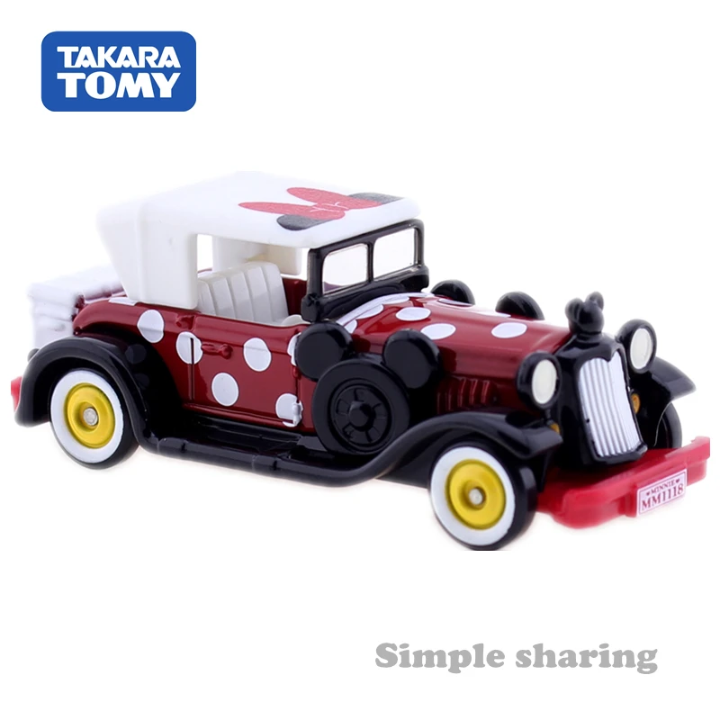 Takara Tomy Tomica DM 11 Disney моторы Минни Мышь автомобиля игрушки аниме Рисунок