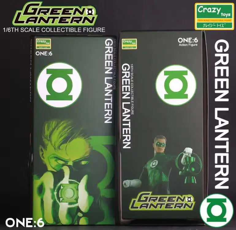 1:6 Сумасшедшие игрушки Зеленый Фонарь Hal Jordan 12 ''Лига Справедливости Аллен ПВХ