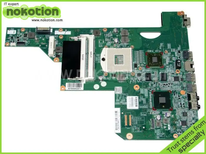 Материнская плата для ноутбука HP COMPAQ G62 серия CQ62 INTEL HM55 ATI Radeon HD 615381 DDR3 615382 001 5470
