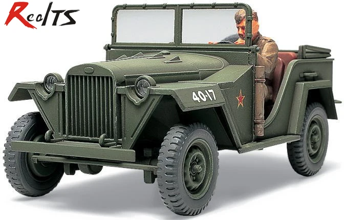 RealTS Tamiya 32542 1/48 русский поле автомобиля GAZ-67B модель комплект | Игрушки и хобби